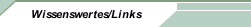 Wissenswertes/Links